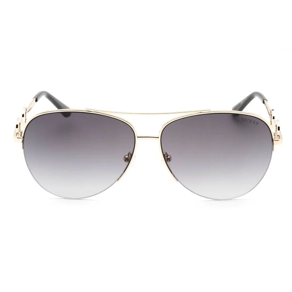 Occhiali da sole Guess con montatura in metallo dorato
