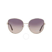 Occhiali da sole Guess con montatura in metallo dorato