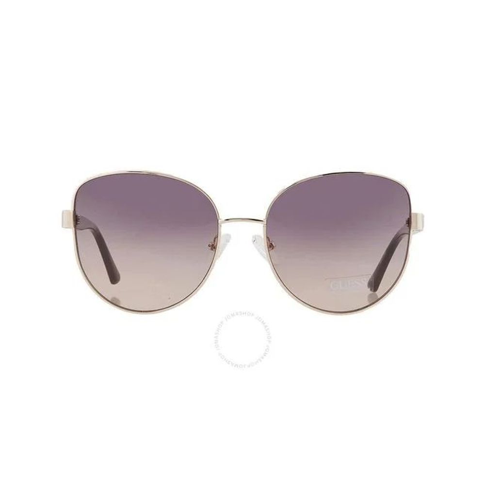 Occhiali da sole Guess con montatura in metallo dorato