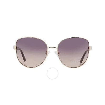 Occhiali da sole Guess con montatura in metallo dorato