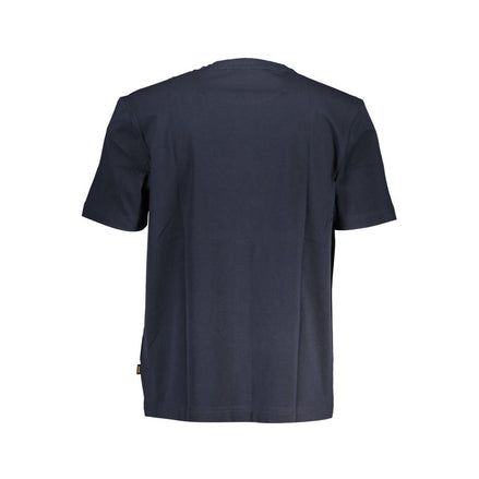 T-shirt da uomo Hugo Boss in cotone biologico blu