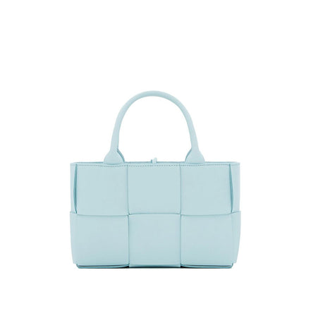 Bottega Veneta Blue Leather Tote Bag