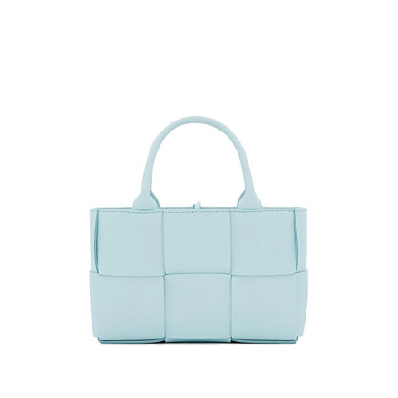 Bottega Veneta Blue Leather Tote Bag
