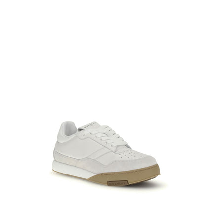 Givenchy White Calf Leather Chunky Sneakers