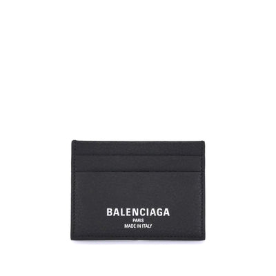Balenciaga Black Leather Wallet