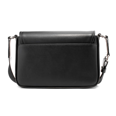 Sac à bandoulière en cuir noir Michael Kors