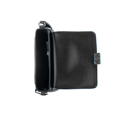 Sac à bandoulière en cuir noir Michael Kors