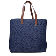Fendi Blue Fabric Shoulder Bag