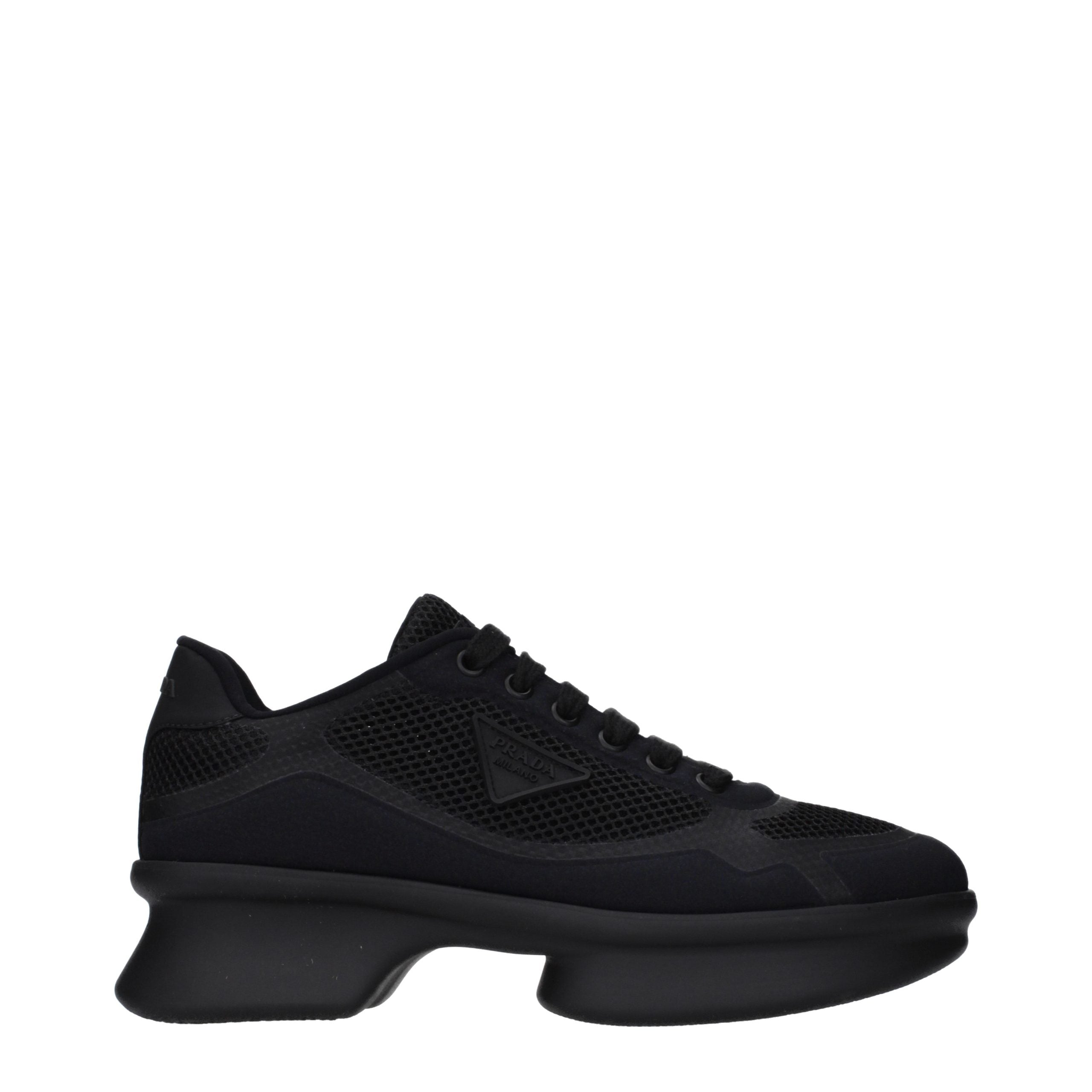 Prada Black Low Top Sneakers