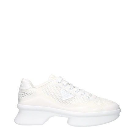 Prada White Athletic Sneakers