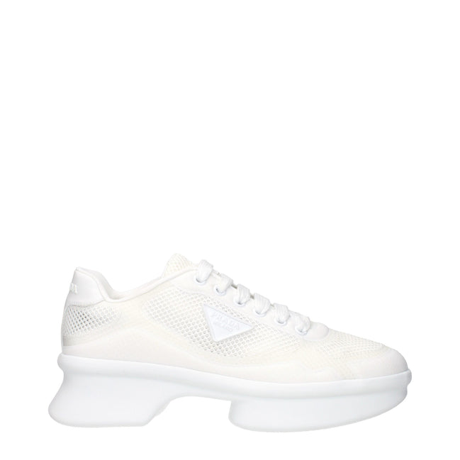 Prada White Athletic Sneakers