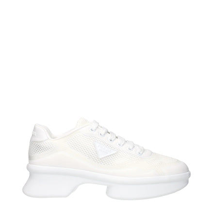 Prada White Athletic Sneakers
