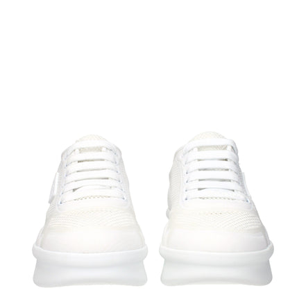 Prada White Athletic Sneakers
