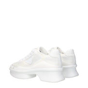 Prada White Athletic Sneakers