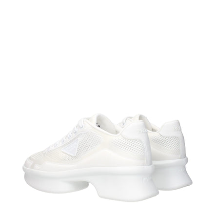 Prada White Athletic Sneakers