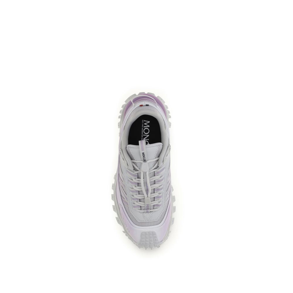 Baskets de sport Moncler en polyester violet