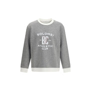 Felpa Brunello Cucinelli in cotone grigio