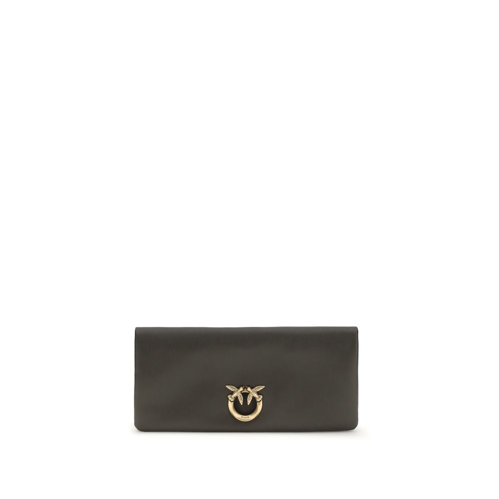 PINKO Bicolor Love Medium Clutch Bag