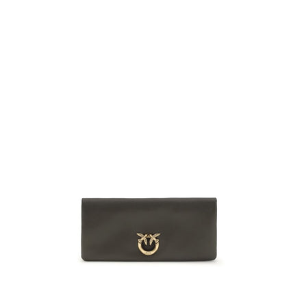 PINKO Bicolor Love Medium Clutch Bag