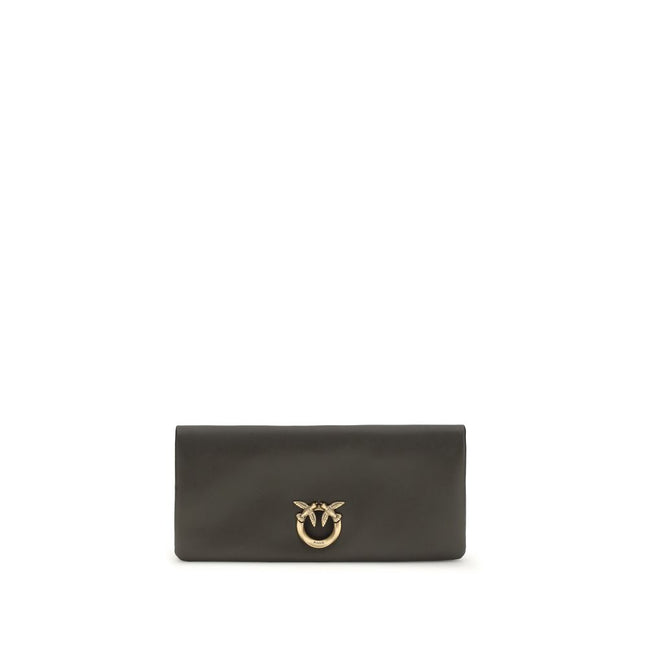PINKO Bicolor Love Medium Clutch Bag
