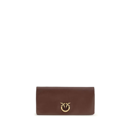 PINKO Bordeaux Love Medium Clutch Bag