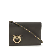 PINKO Bicolor Love Medium Clutch Bag