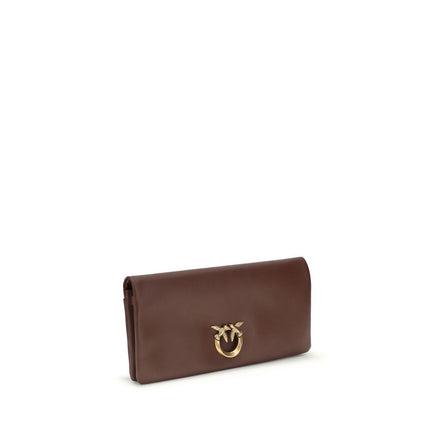 PINKO Bordeaux Love Medium Clutch Bag