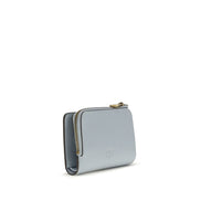 PINKO Blue Zip Card Holder