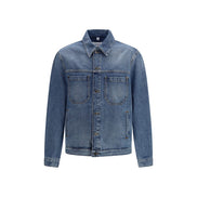 Off-White Blue Cotton Denim Jacket