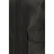 Saint Laurent Black Lamb Leather Jacket