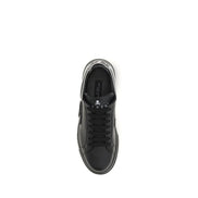 Philipp Plein Sneakers Basse Bos Taurus in Pelle di Vitello Nere
