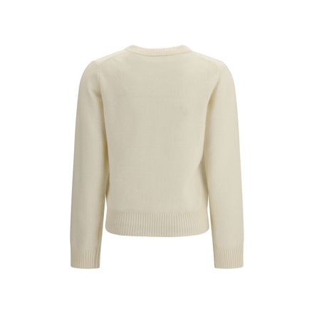 Ganni Beige Wool Sweatshirt