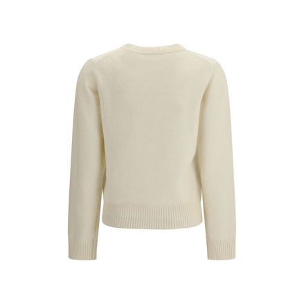 Ganni Beige Wool Sweatshirt