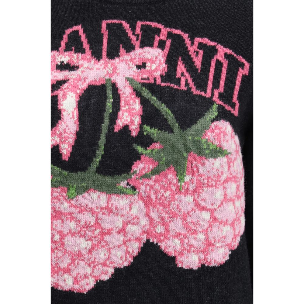Ganni Gray Sweatshirt