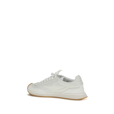 Baskets athlétiques Dolce & Gabbana en cuir de veau blanc Bos Taurus