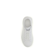Dolce & Gabbana White Calf Leather Low Top Sneakers