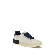 Baskets basses Dolce & Gabbana en cuir de veau multicolore Bos Taurus