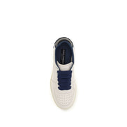 Baskets basses Dolce & Gabbana en cuir de veau multicolore Bos Taurus