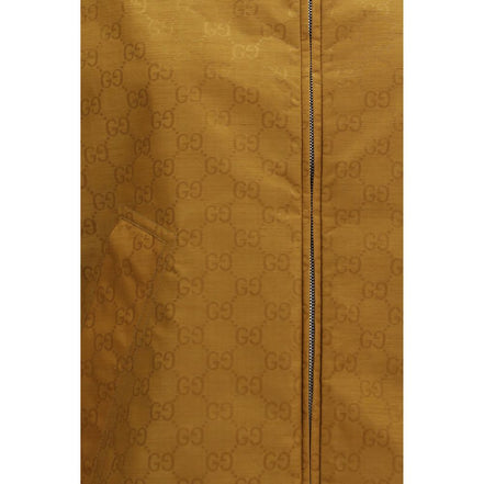 Veste en nylon beige Gucci