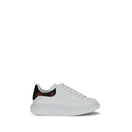 Baskets basses Alexander McQueen en cuir de veau blanc Bos Taurus