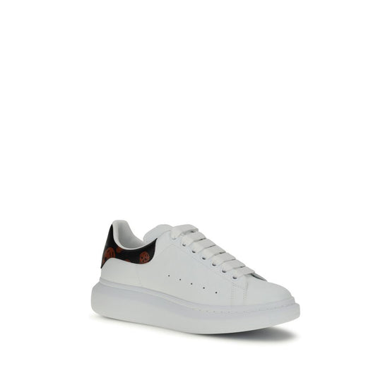 Alexander McQueen White Calf Leather Low Top Sneakers