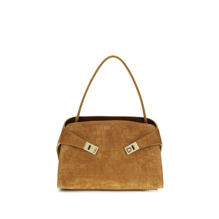 Ferragamo Beige Shoulder Bag