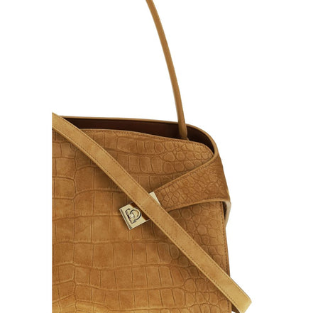 Ferragamo Beige Shoulder Bag