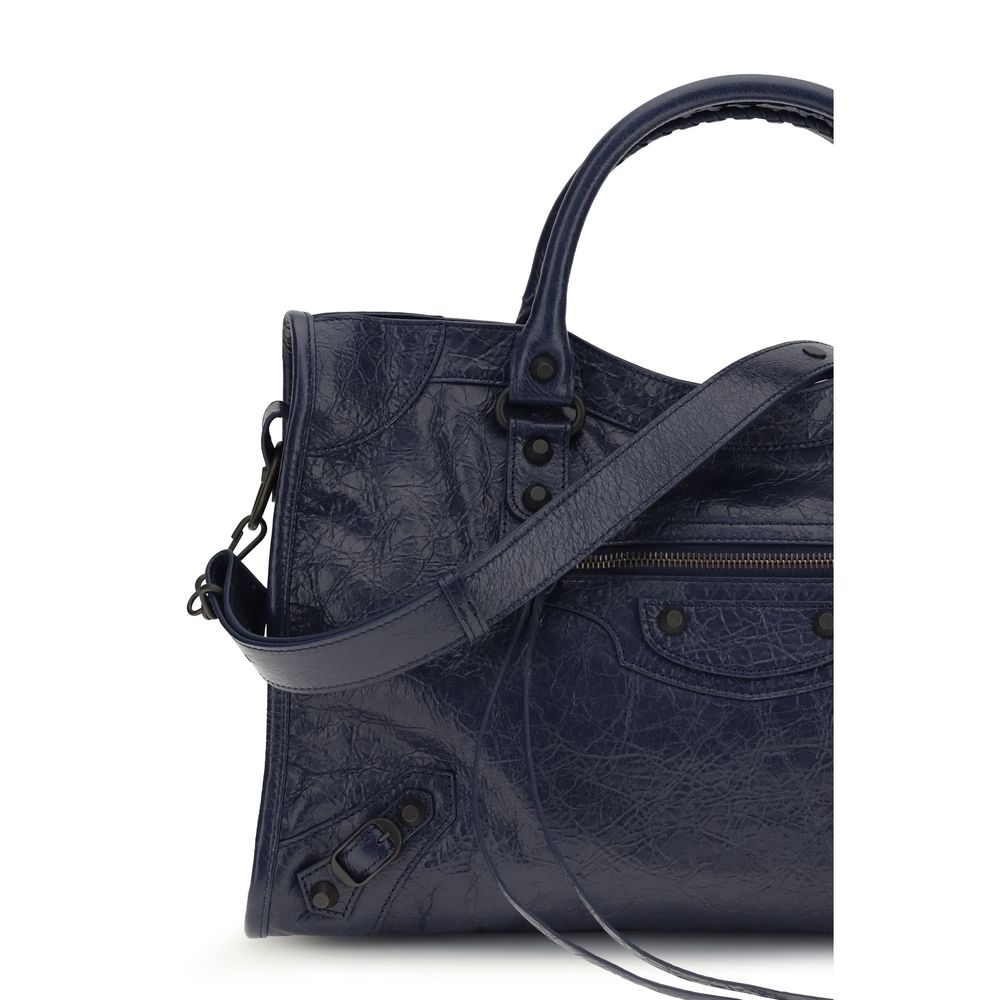 Sac bandoulière Balenciaga bleu agneau Ovis Aries Aries