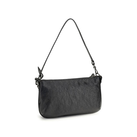 Balenciaga Black Leather Shoulder Bag