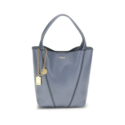 Chloé Blue Calf Leather Shoulder Bag
