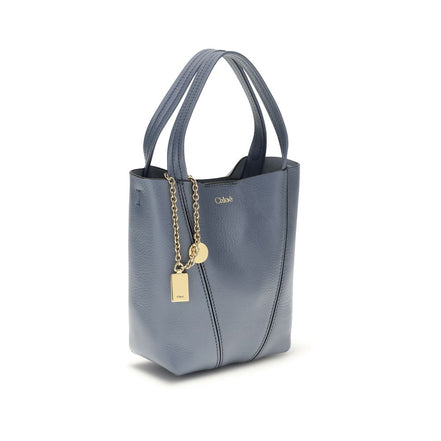Chloé Blue Calf Leather Shoulder Bag
