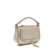 Sac à bandoulière Chloé en cuir de veau beige Bos Taurus