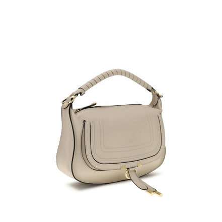 Sac à bandoulière Chloé en cuir de veau beige Bos Taurus