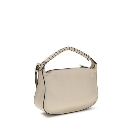 Sac à bandoulière Chloé en cuir de veau beige Bos Taurus
